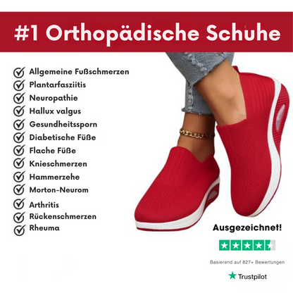 Ella Dames Sneakers | Elastisch Mesh, Verhoogde Sleehak 3