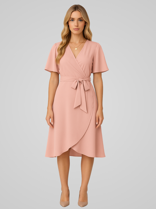 Noa | Elegante Zomerjurk met V-hals Voor Dames