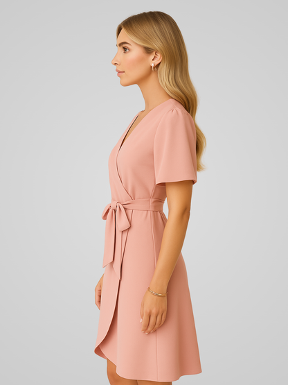 Noa | Elegante Zomerjurk met V-hals Voor Dames