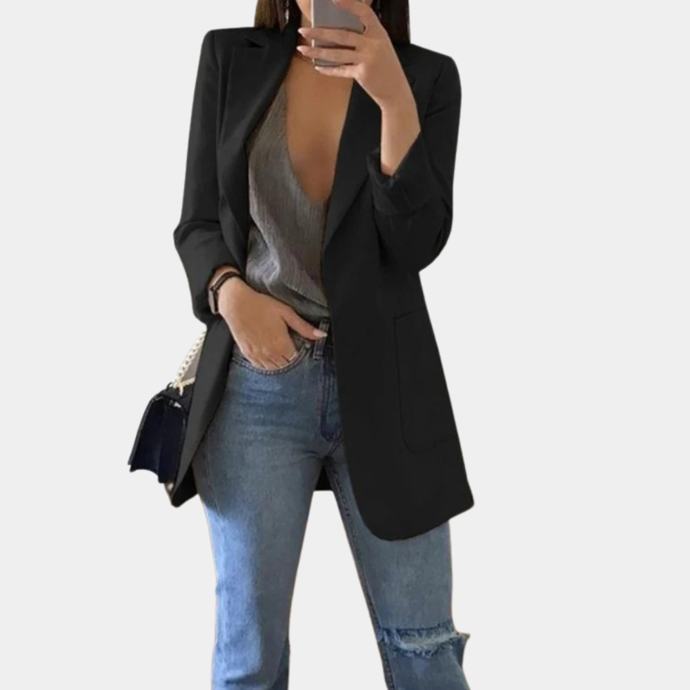 Elva | Casual Damesblazer met Comfortabele Pasvorm 0