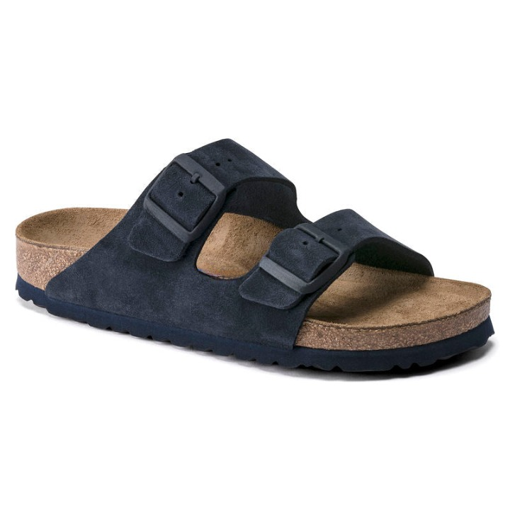 Eroni | Unisex Suède Comfortsandalen met Extra Ondersteuning 5