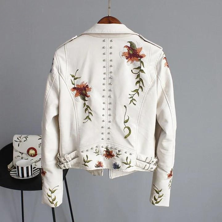 Evelyn Dames Jack | Zwart Leren Damesjack, Hoogwaardig Leer, Tijdloos Design 3
