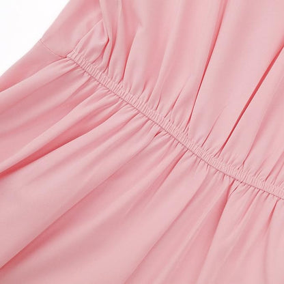 Evelyn Dames Maxi-jurk | Mouwloos, V-hals, Elegante Stijl 3