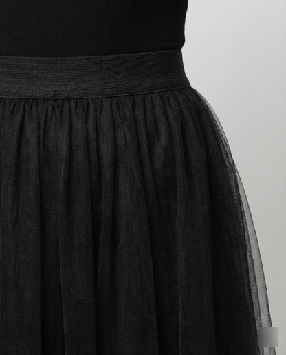 Evelyn Dames Rok | Hoge Taille, Enkellang, Elegant 2