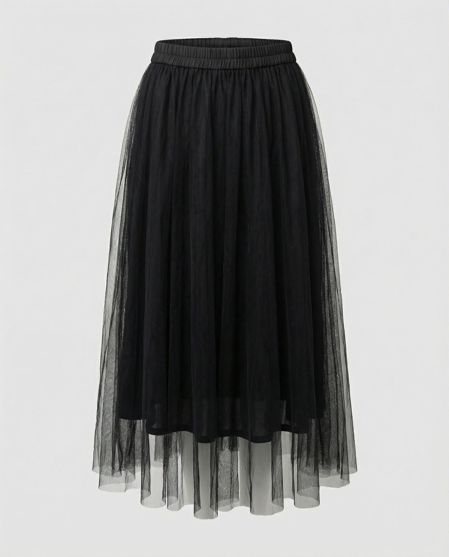 Evelyn Dames Rok | Hoge Taille, Enkellang, Elegant 4