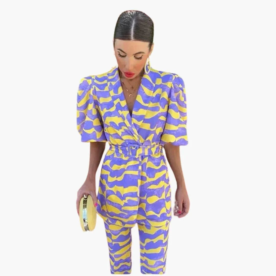 Evelyn Tweedelige Set Dames | Zachte Stof, Casual Elegantie 2