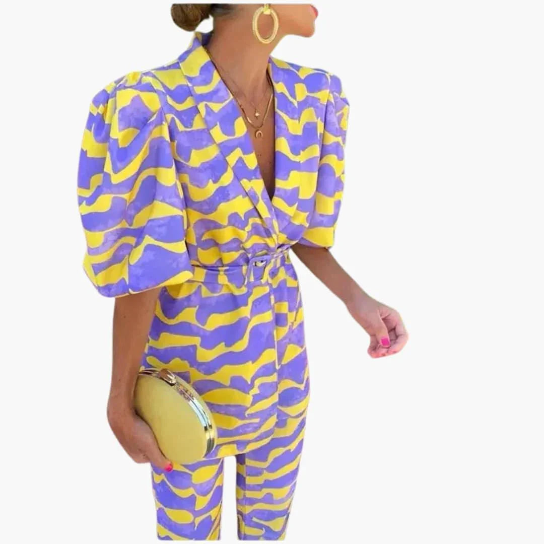 Evelyn Tweedelige Set Dames | Zachte Stof, Casual Elegantie 3