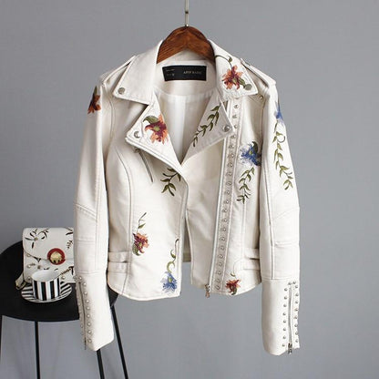 Fleur Leren Damesjack | Premium Kunstleer, Tijdloos Ontwerp 3