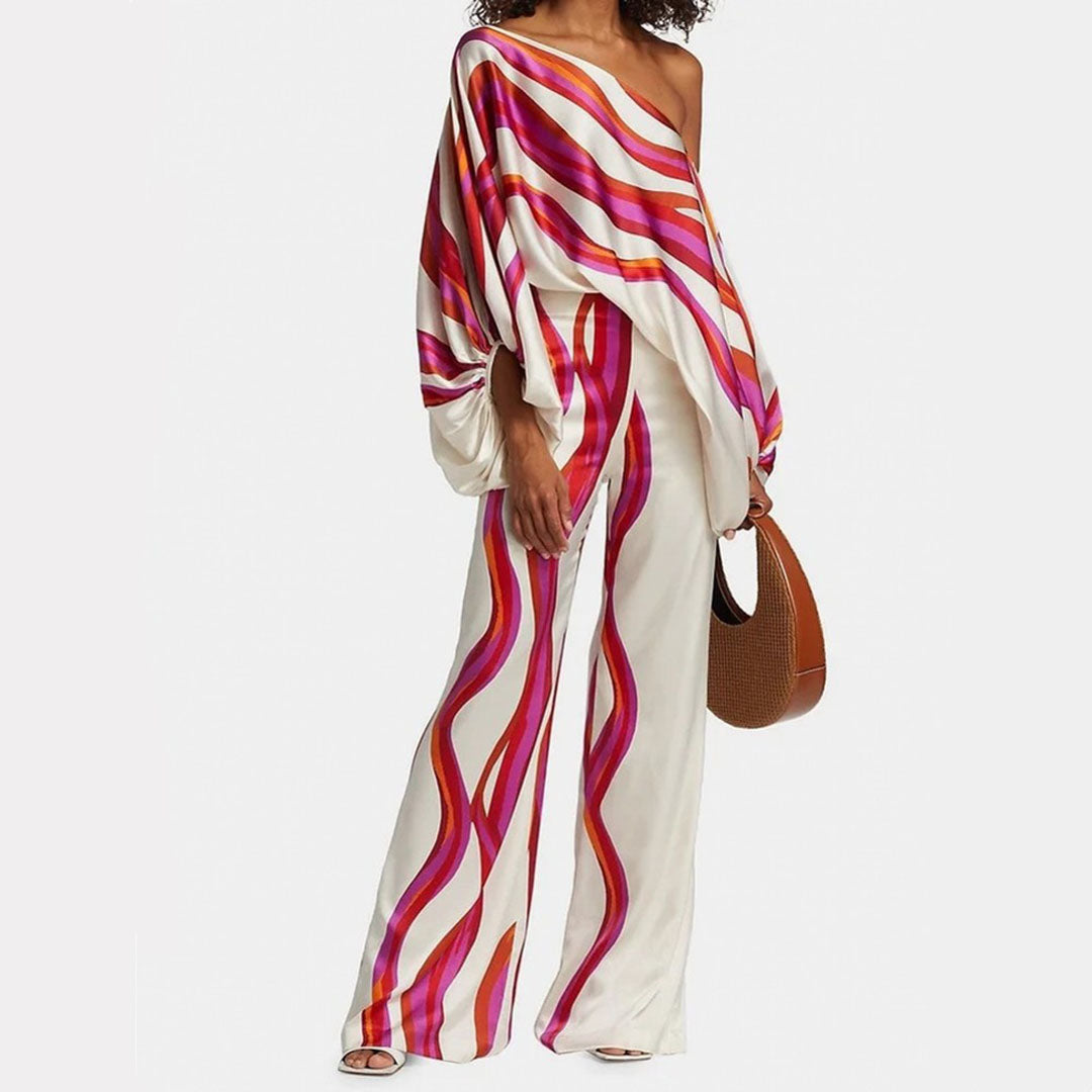 Mirelle | Stijlvolle Tweedelige Set met Moderne Snit