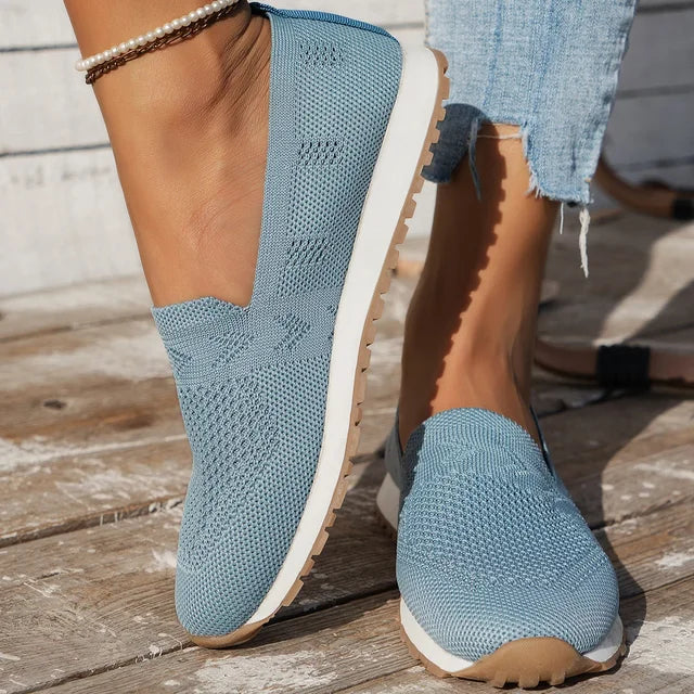 GIANNA | Luchtige gebreide loafers met flexibel comfort 2