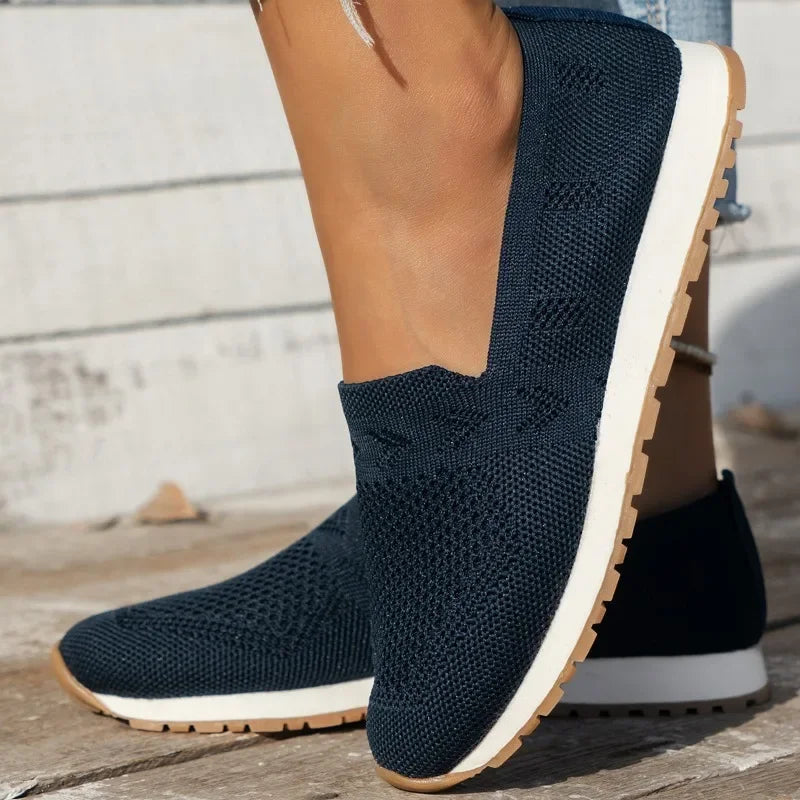 GIANNA | Luchtige gebreide loafers met flexibel comfort 4