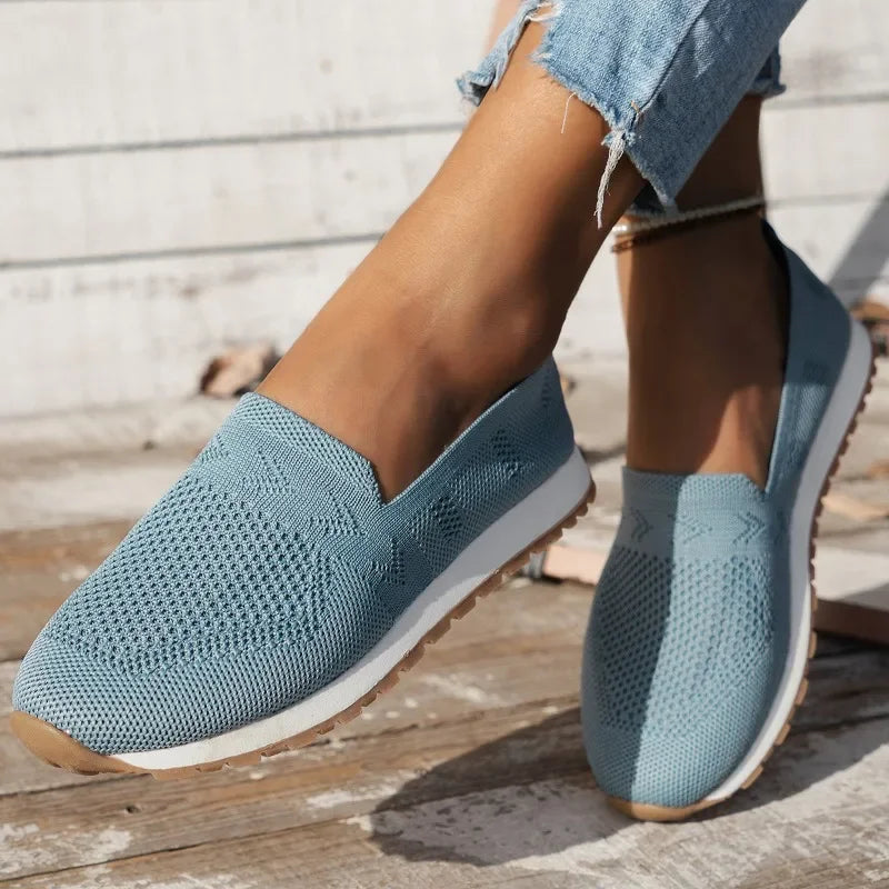 GIANNA | Luchtige gebreide loafers met flexibel comfort 6
