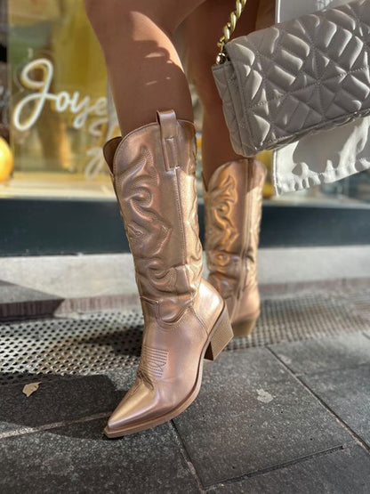 GLINTA – Metallic Cowboylaarzen met Country Flair 4