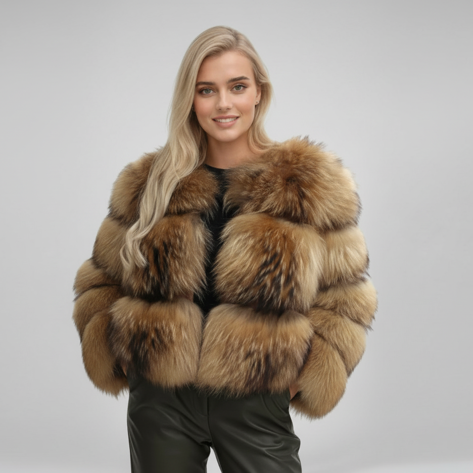 Elegante Dames Winterjas met Dikke Pluche Voering – Getailleerde Lange Winterjas Dames