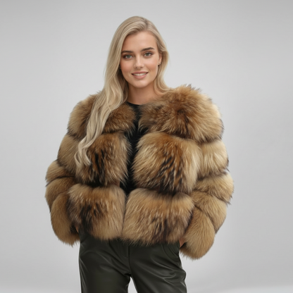 Elegante Dames Winterjas met Dikke Pluche Voering – Getailleerde Lange Winterjas Dames