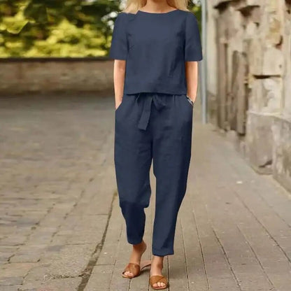 Gina Vrouwen Set | Zachte Katoen, Comfortabel en Stijlvol 0