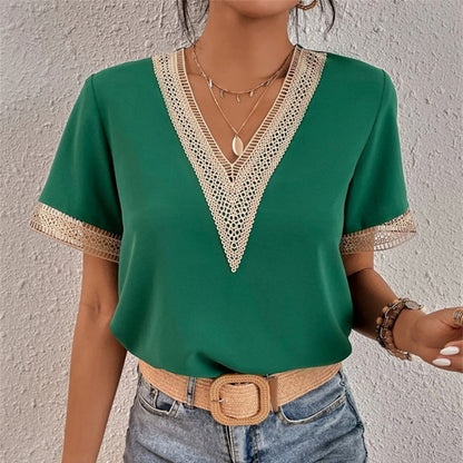 TANJA | Elegant Dames T-Shirt met Losse Pasvorm
