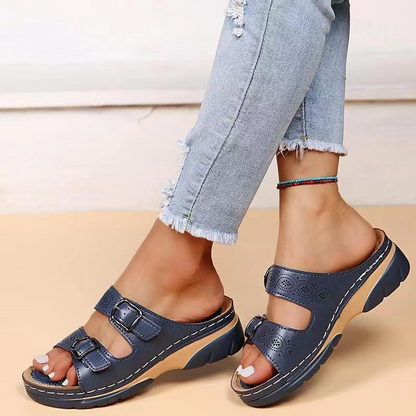 Hanna Dames Sandalen | Lichtgewicht PU met Rubber Zool, Comfortabel en Stijlvol 5
