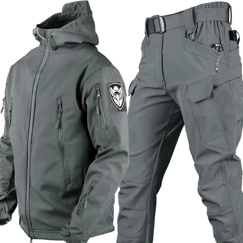 Harm Tactische Outdoor Set | Winddicht Jack en Broek, Comfortabel en Duurzaam 1