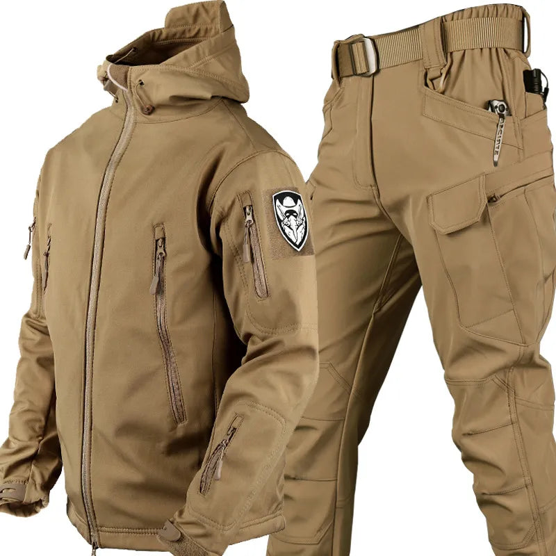 Harm Tactische Outdoor Set | Winddicht Jack en Broek, Comfortabel en Duurzaam 2