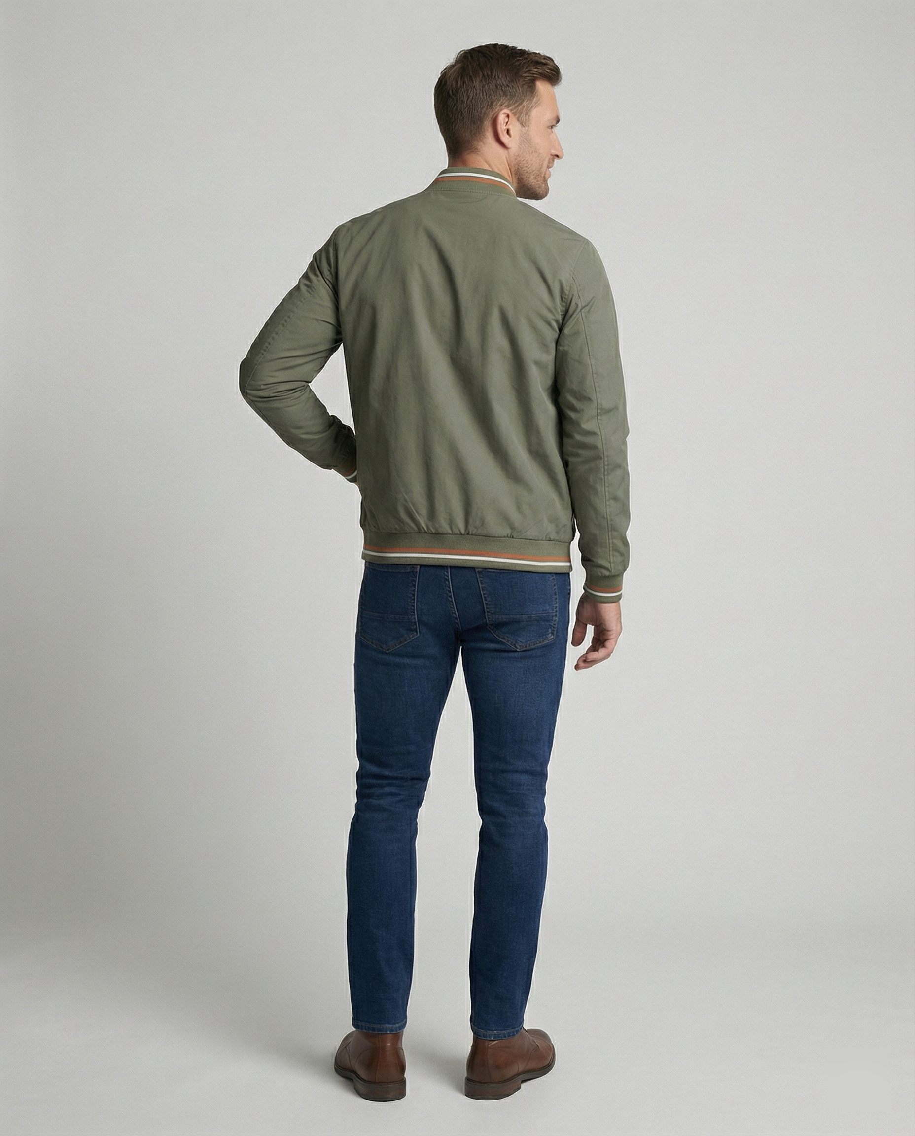 Hector Heren Bomberjack | Polyester, Slim Fit Casual 2