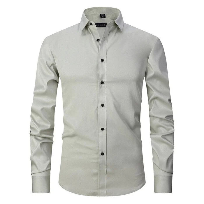 Hector Heren Overhemd | Strijkvrij Polyester, Smart Casual 10