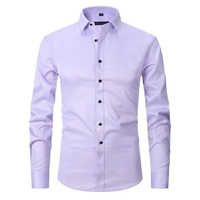 Hector Heren Overhemd | Strijkvrij Polyester, Smart Casual 6