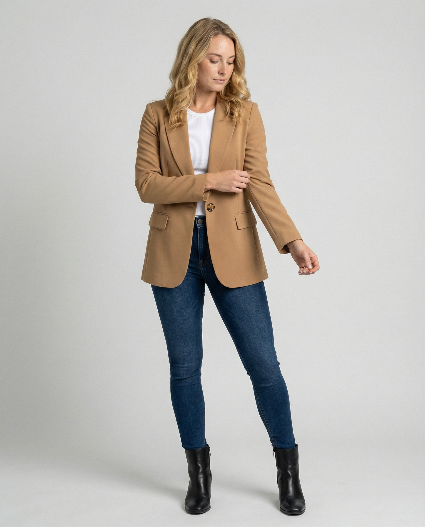 Hedwig Dames Blazer Zwart | Flatterende Snit, Tijdloos Ontwerp 0