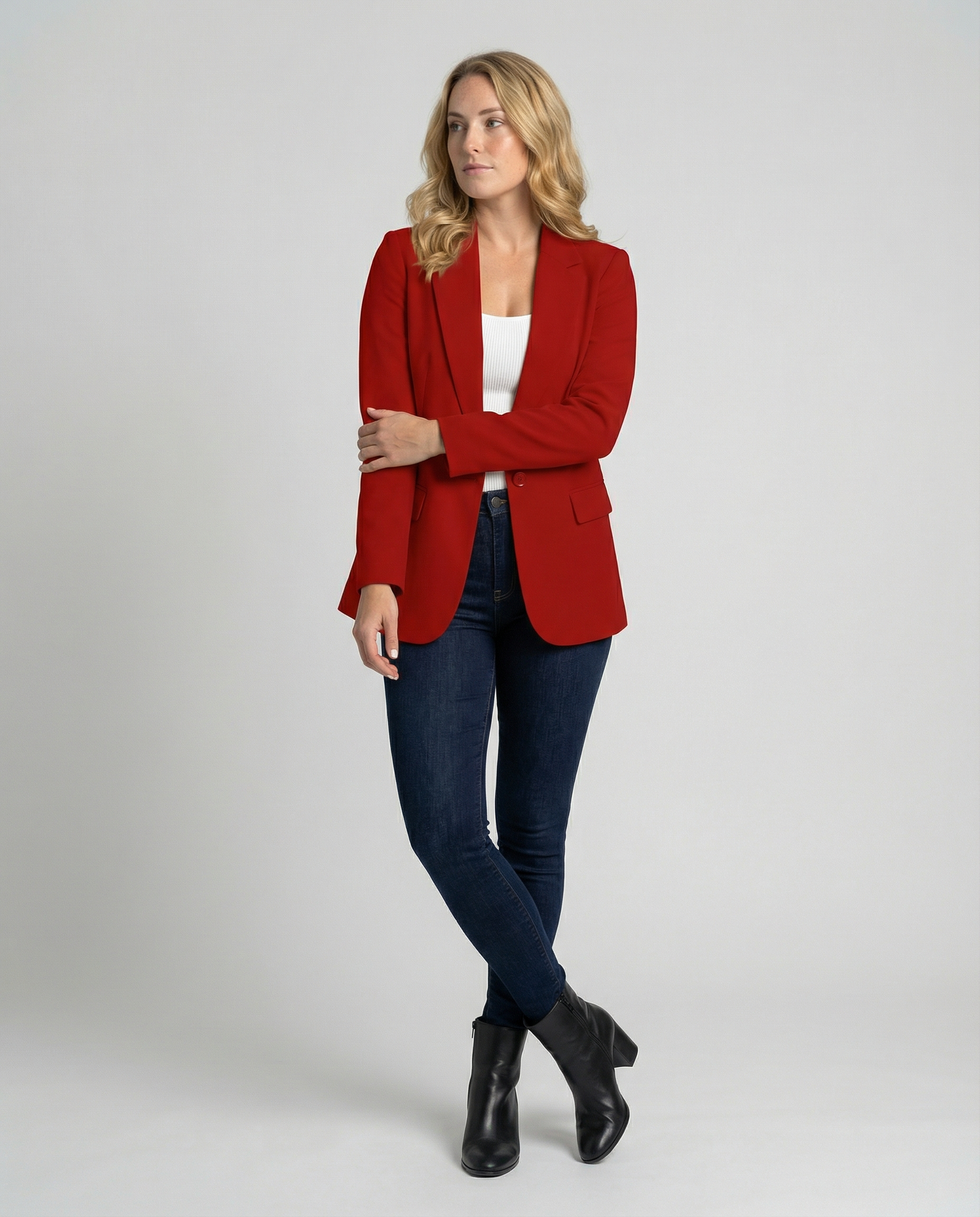 Hedwig Dames Blazer Zwart | Flatterende Snit, Tijdloos Ontwerp 5