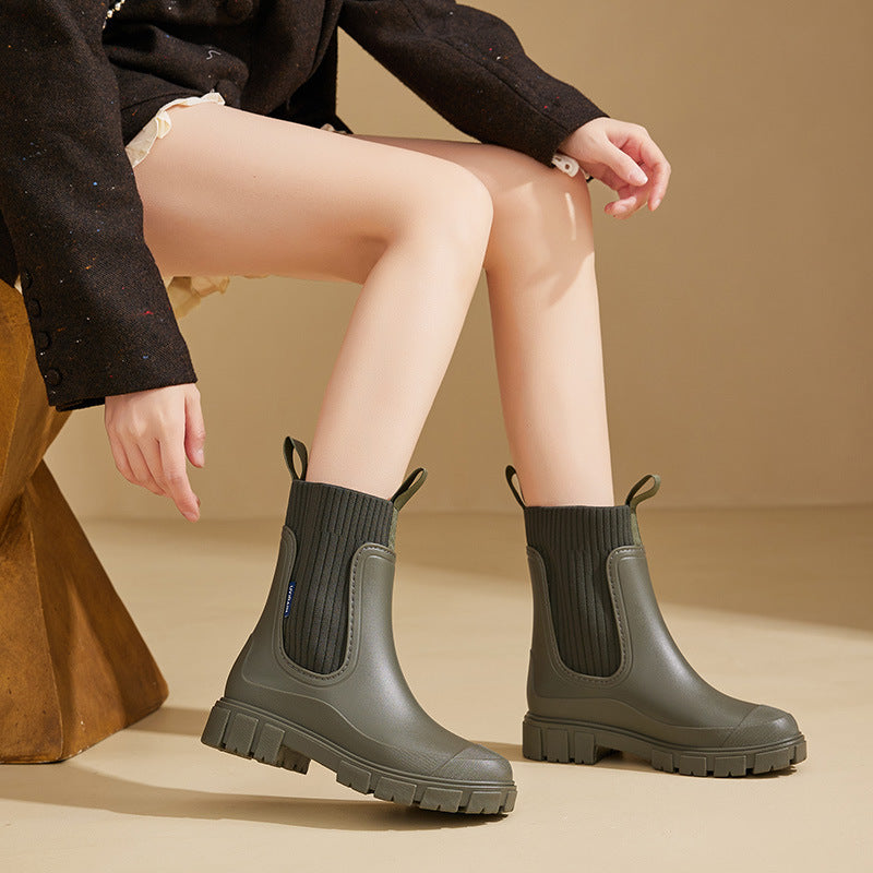 Helle Dames Rubberlaarzen | Waterdicht, Antislipzool, Lichtgewicht 1