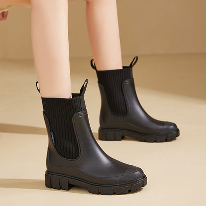 Helle Dames Rubberlaarzen | Waterdicht, Antislipzool, Lichtgewicht 2