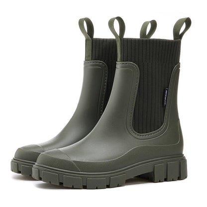 Helle Dames Rubberlaarzen | Waterdicht, Antislipzool, Lichtgewicht 6