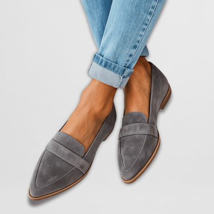 Helle Vrouwen Loafers | Zacht Suède, Orthopedisch Comfort 1