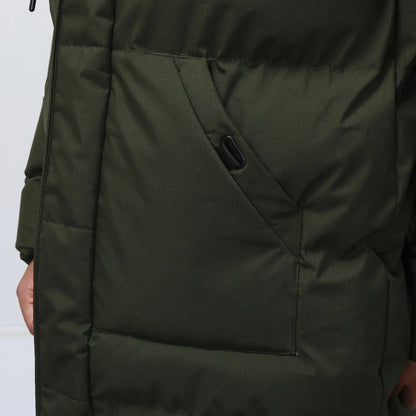 Heren Parka | Gewatteerd met Capuchon, Winterse Stijl