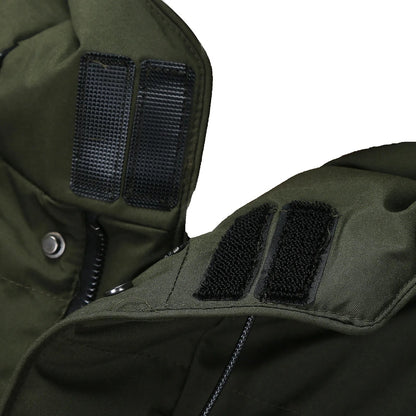 Heren Parka | Gewatteerd met Capuchon, Winterse Stijl