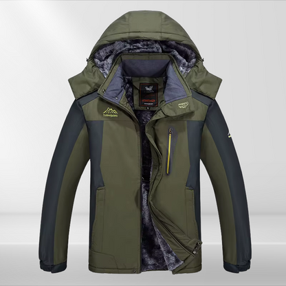 Heren Winterjack | Waterdichte Buitenstof, Warm Fleece