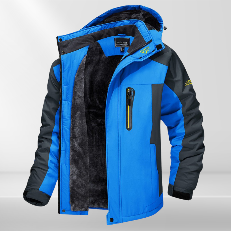 Heren Winterjack | Waterdichte Buitenstof, Warm Fleece