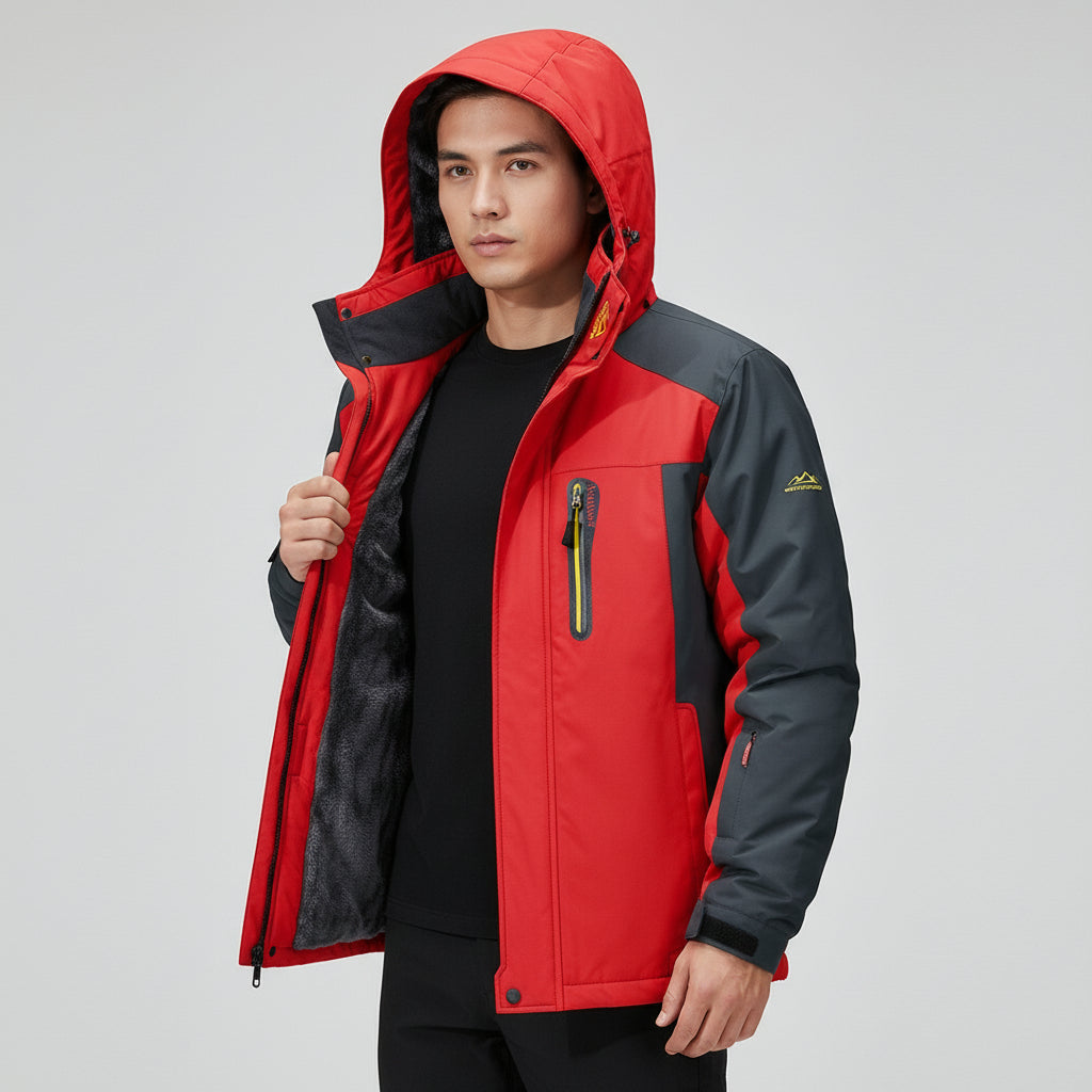 Heren Winterjas | Outdoorjas | Waterdicht & Winddicht | Winter Essentials | Gevoerde Binnenkant 3