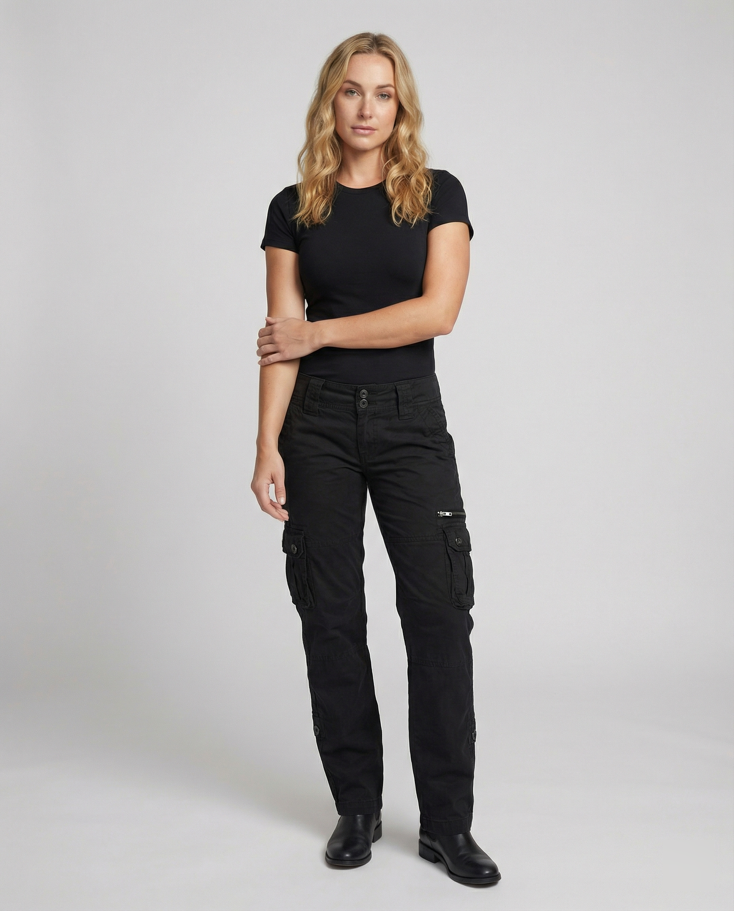 Hilda Dames Cargo Broek | Lichtgewicht Polyester met Praktische Zakken 1