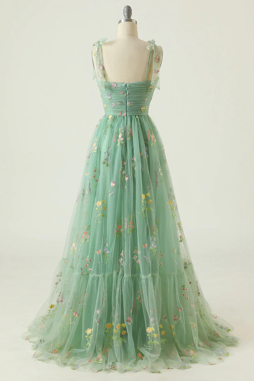 Hilda Dames Cocktailjurk | Geborduurd Tulle, Korte Snit voor Bruiloft 2
