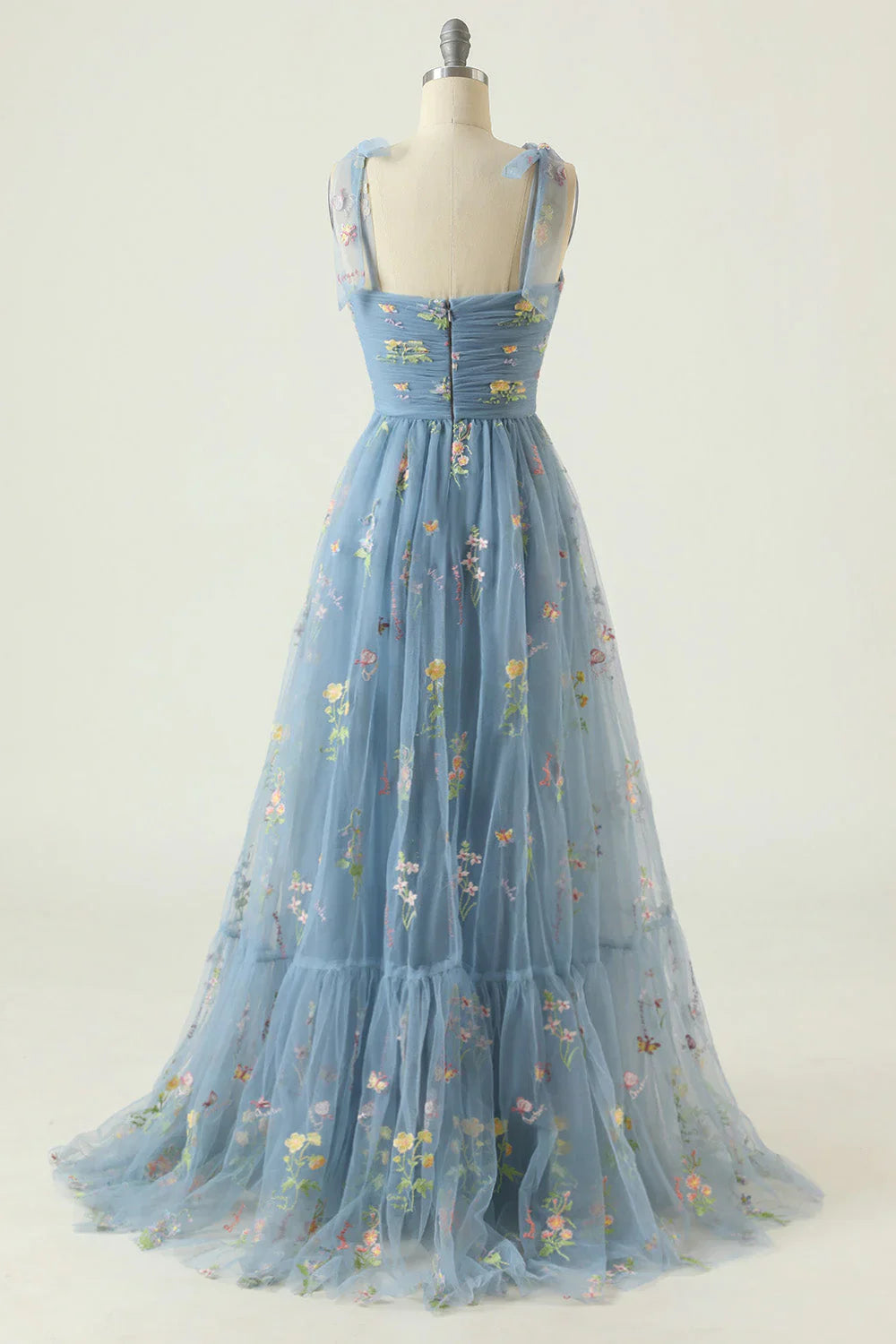 Hilda Dames Cocktailjurk | Geborduurd Tulle, Korte Snit voor Bruiloft 3