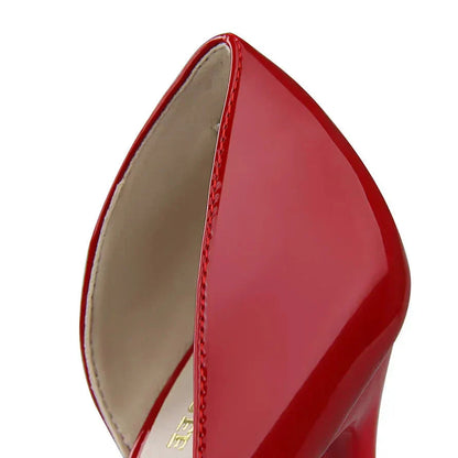 Hilda Dames Pumps | Zwarte Synthetische PU met Orthopedische Binnenzool 4