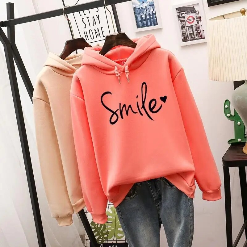 Hilda Women's Hoodie | Zachte Voering, Casual Design Met Glimlachprint 2