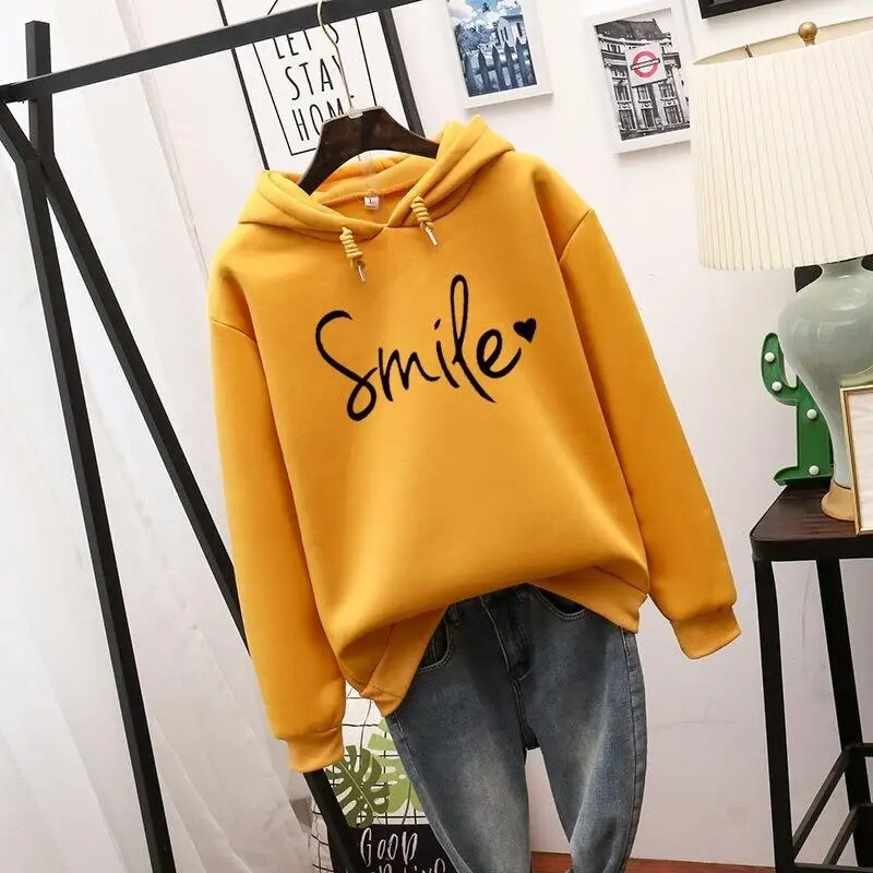 Hilda Women's Hoodie | Zachte Voering, Casual Design Met Glimlachprint 3