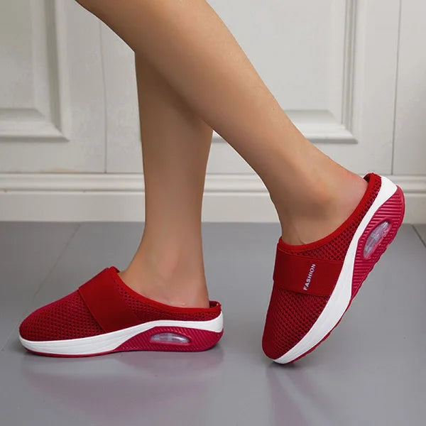 Hilde Dames Sandalen | Orthopedisch, Sleehak en Schokabsorberend Design 6
