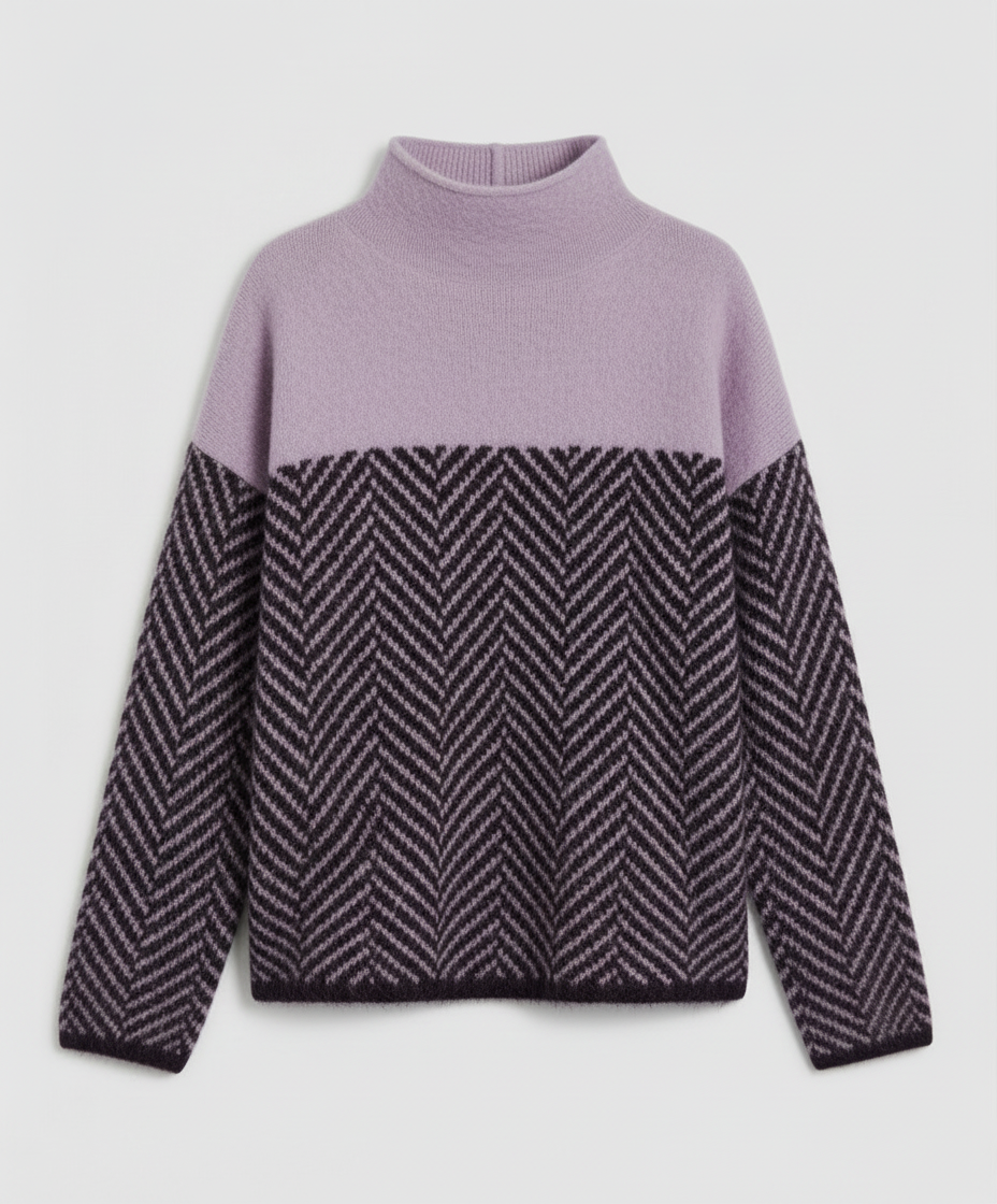 Holly Zwarte Damestrui | Zachte Synthetische Vezelmix, Comfortabel en Elegant 4