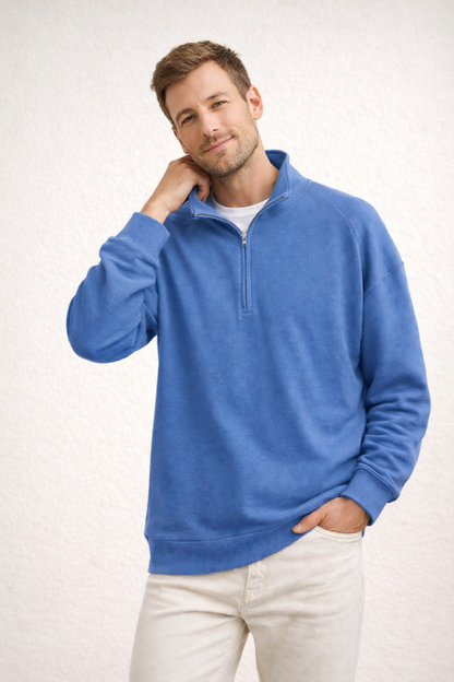 Hugo Heren Sweatshirt | Zachte Stof, Casual Met Opstaande Kraag 4