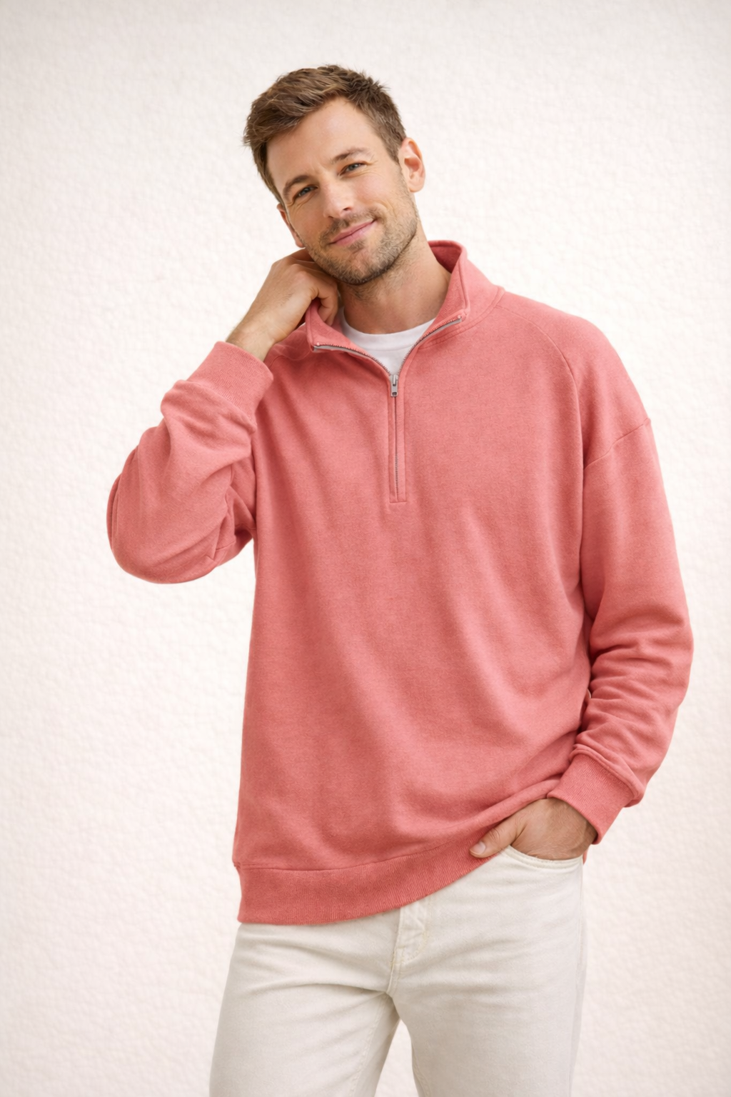 Hugo Heren Sweatshirt | Zachte Stof, Casual Met Opstaande Kraag 7