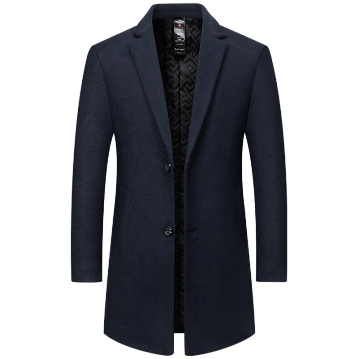 Hugo Heren Trenchcoat | Lange Snit, Hoogwaardige Stof, Tijdloos Design
