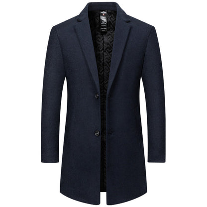 Hugo Heren Trenchcoat | Lange Snit, Hoogwaardige Stof, Tijdloos Design